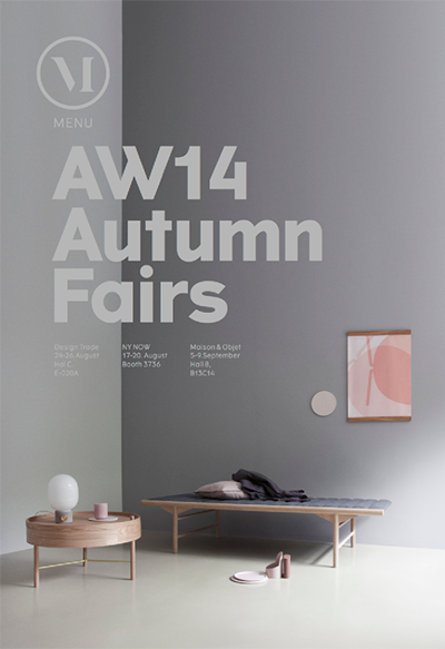 Menu at Autumn Fairs